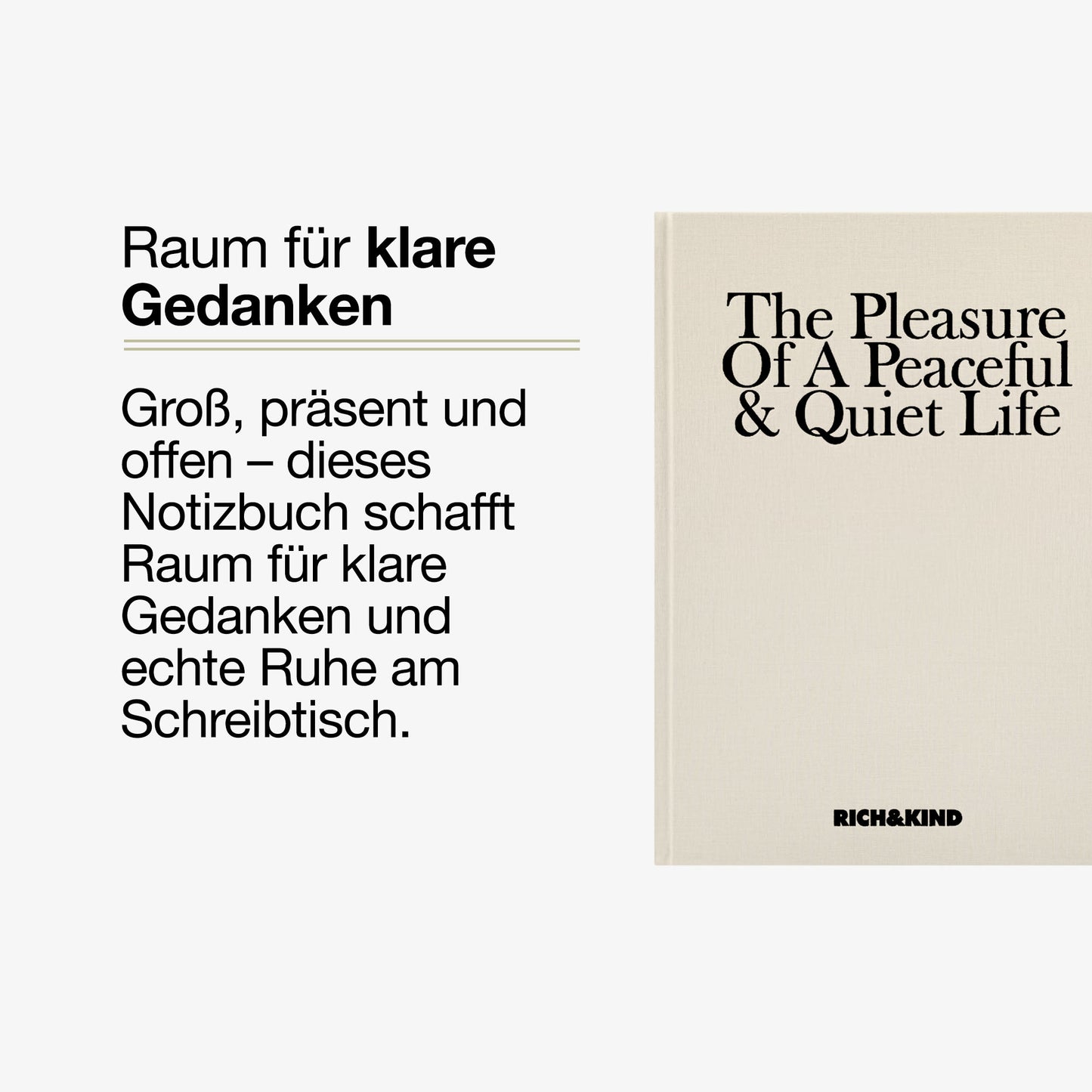 Das Desk Book – Ruhe & Klarheit auf deinem Schreibtisch