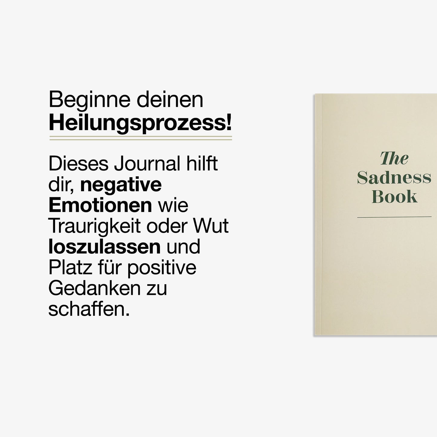 The Sadness Book – Das Original auf Deutsch