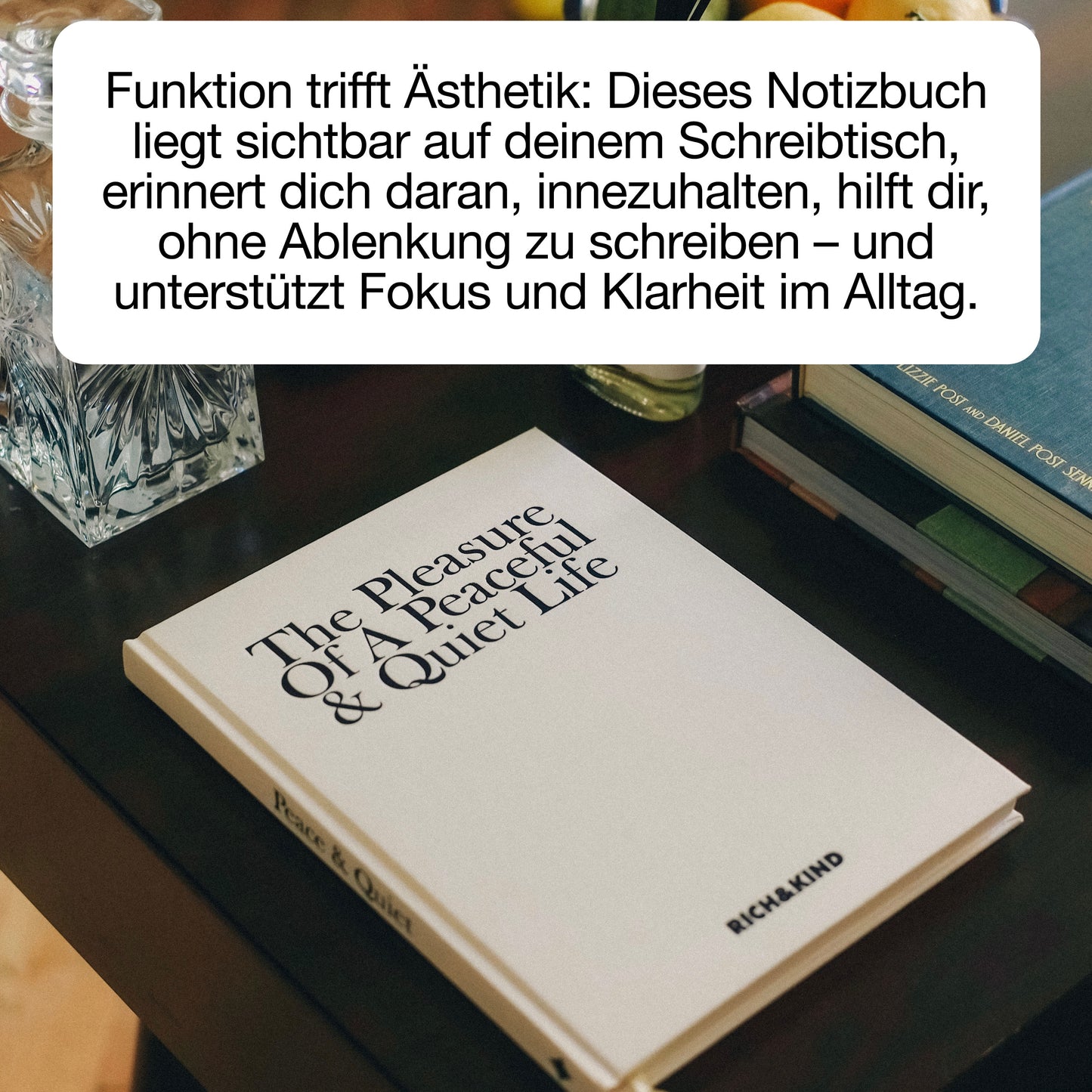 Das Desk Book – Ruhe & Klarheit auf deinem Schreibtisch