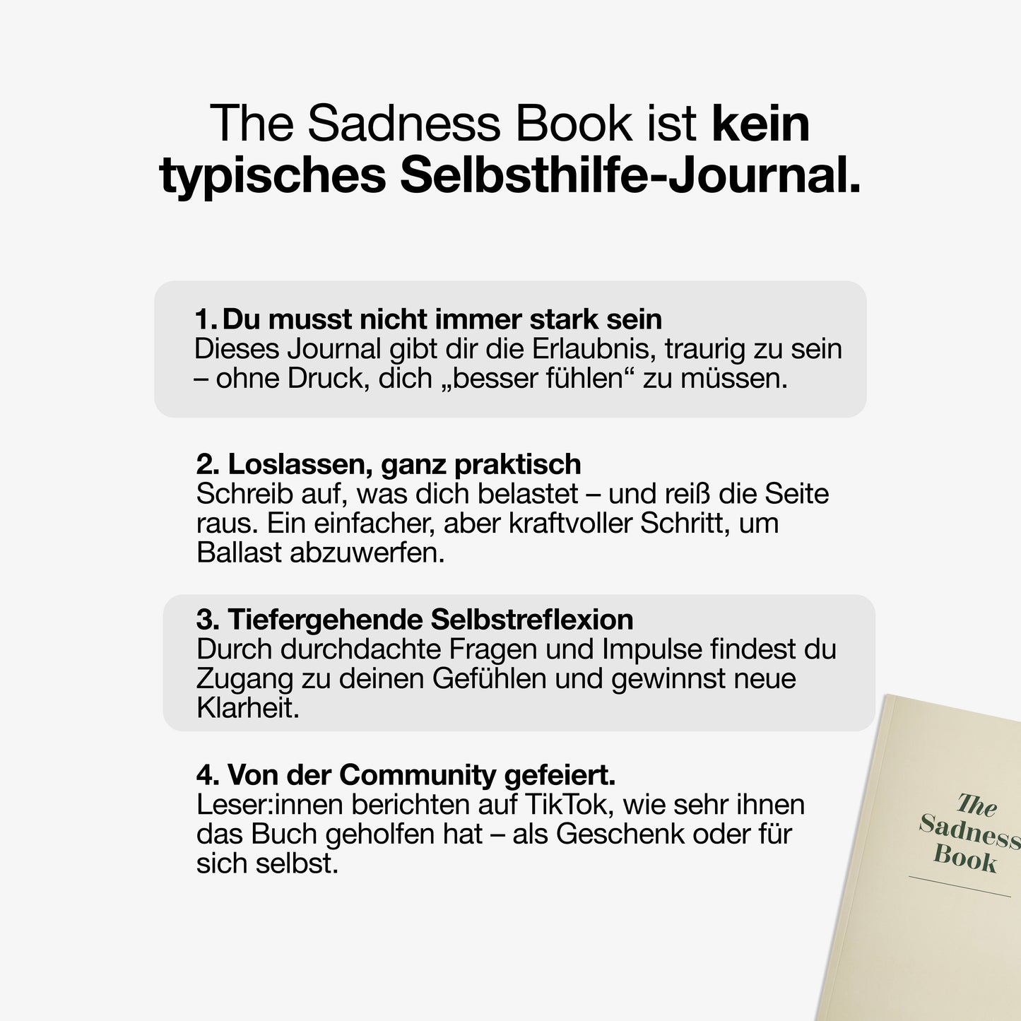 The Sadness Book – Das Original auf Deutsch