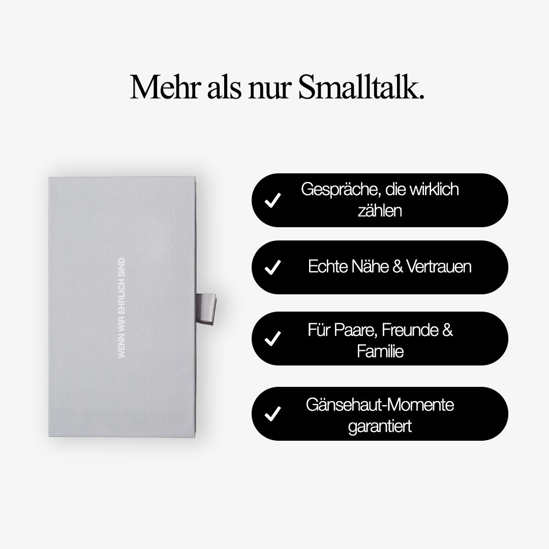 Wenn Wir Ehrlich Sind – Das Spiel für tiefere Gespräche